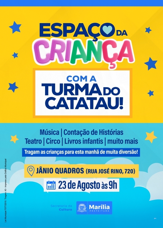 Evento --espaco-da-crianca--com-turma-do-catatau