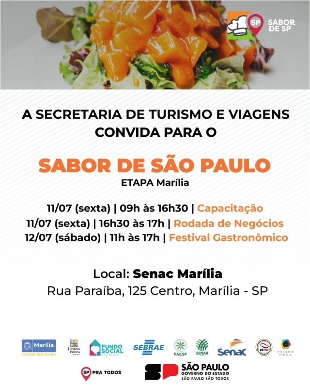 Noticia marilia-recebe-etapa-de-programa-de-valorizacao-da-gastronomia-paulista-sabor