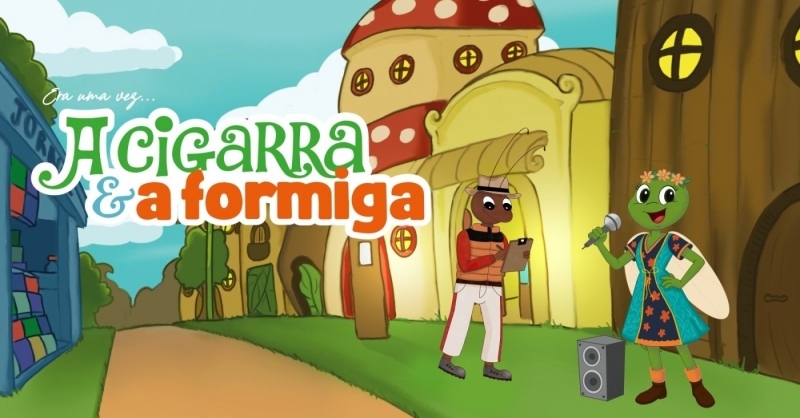 Evento a-cigarra-e-a-formiga