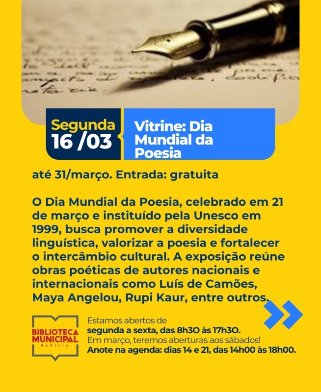 Evento exposicao-dia-mundial-da-poesia