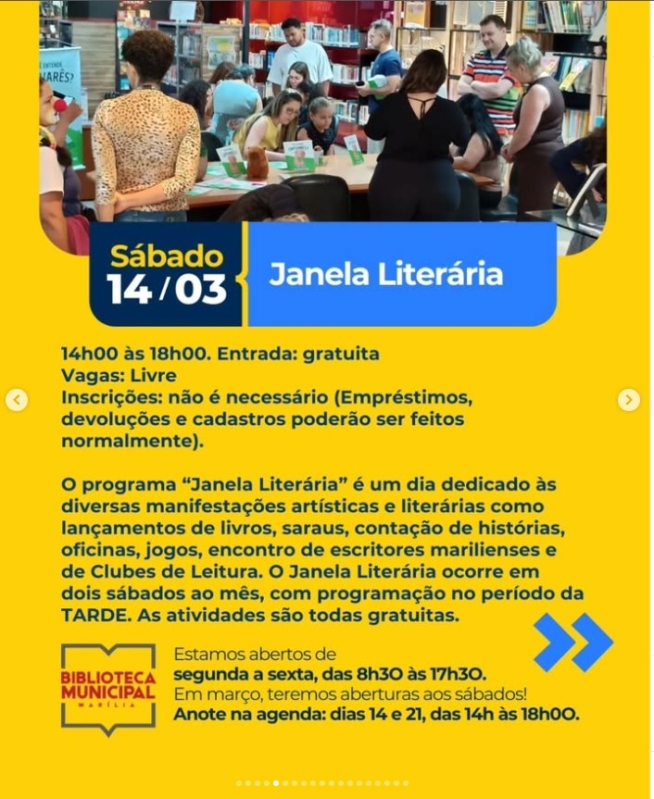 Evento janela-literaria