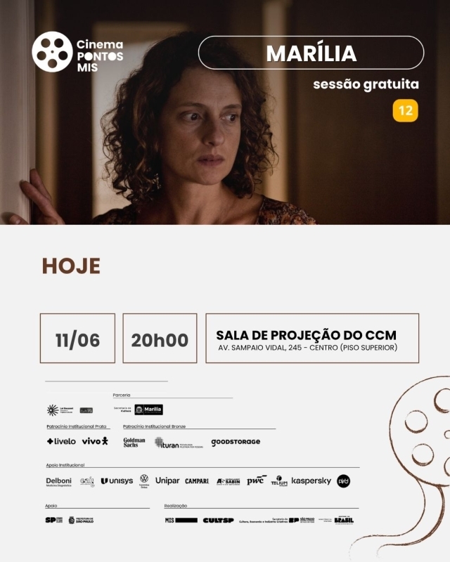 Evento cinema-pontos-mis-apresenta-hoje