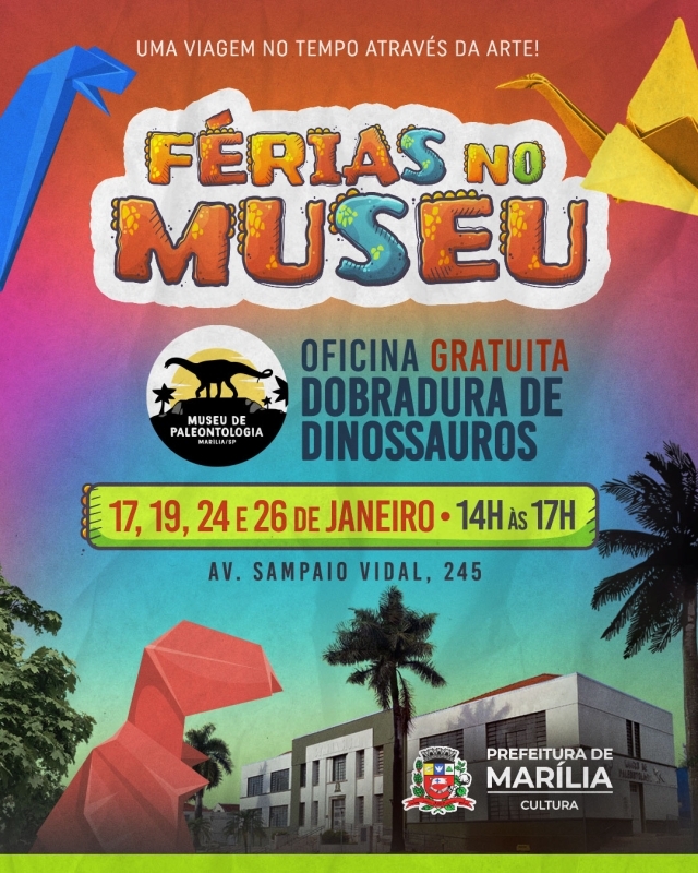 Noticia prefeitura-vai-promover-oficinas-de-dinossauros-para-os-visitantes-do-museu-de